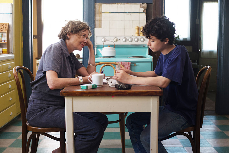 Annette Bening and Lucas Jade Zumann (Image via A24 pictures.)